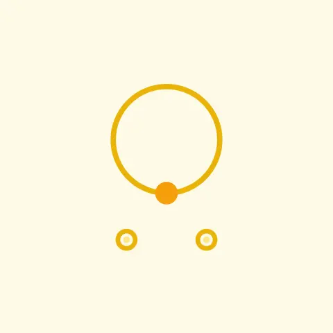 طقم مجوهرات ذهبي (عقد + أقراط)